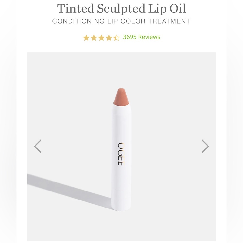 Ogee Tinted Sculpted Lip Oil in Magnolia - NWT